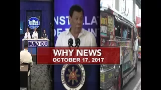 UNTV: Why News (October 17, 2017)