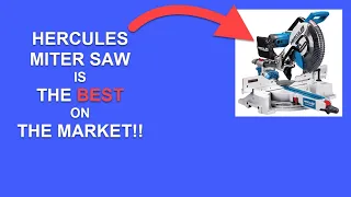 Harbor Freight Hercules Miter Saw Review