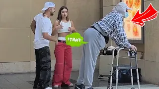 Bad Grandpa Farts on the People of Hollywood!! (Celebrities Enjoy Farts)