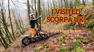 SCORPA UK VISIT | It was very wet!