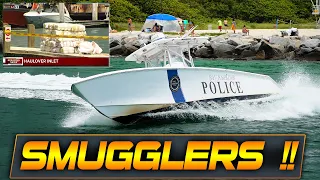 BOAT with 110 KILOS of COCAINE SEIZED at HAULOVER INLET ! POLICE CONFISCATE BOAT | BOAT ZONE