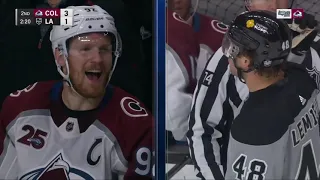 Gabe Landeskog and Brendan Lemieux Trash Talking - May 9, 2021