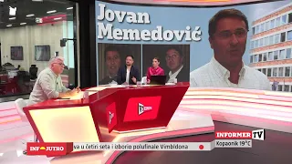 INFO JUTRO - Nebojša Krstić: Velika je šteta što je Memedović dao otkaz!