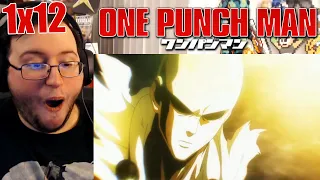 Gor's "One Punch Man" 1x12 The Strongest Hero REACTION (WOW!!!)