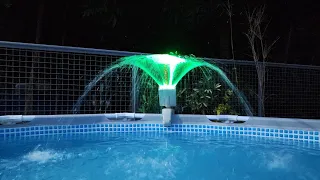 INTEX® 28089 Multi-Color Led Pool Sprayer