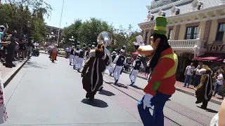 March with The Disneyland Band and Mickey & Friends Down Main Street to Town Square 2019, Disneyland