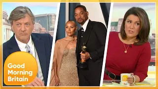 Richard & Susanna React To Will Smith's Oscars Outburst After He Hit Chris Rock Due To Wife Joke|GMB