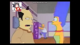 Homer vs the vending machine