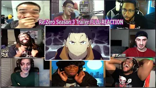 【海外の反応】Re:Zero Season 3 Trailer FULL REACTION [Re:ゼロから始める異世界生活 3期 PV リアクション