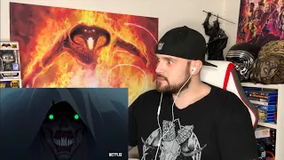 The Witcher: Nightmare of the Wolf | Official Trailer - REACTION