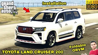 GTA 5 : HOW TO INSTALL TOYOTA LAND CRUISER 200 SUV MOD🔥🔥🔥