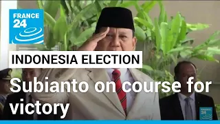 Indonesia's Subianto on course for victory in presidential election • FRANCE 24 English