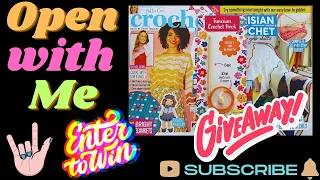 Open With Me No 109 Crochet Now & Free Gifts | Crochet Rocks