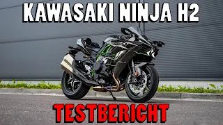 Kawasaki Ninja H2 TEST | Topspeed Beschleunigung Sound