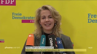 Linda Teuteberg (FDP) zum Parteitag der SPD am 09.12.19