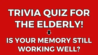 Are You Around 70 Years Old? Test Your Memory!