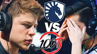 ELIGE 49 KILL TAKEOVER + Huge CHOKE | Liquid vs 100 Thieves | ESL Pro League 2020