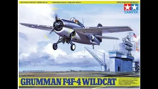 Tamiya 1-48 Grumman F4F-4 Wildcat #61034