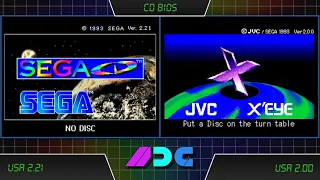 Mega Sega CD bios versions