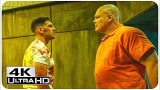 DAREDEVIL 2x09 "Punisher vs. Kingpin Fight" Clip [4K/ULTRA HD] Jon Bernthal, Vincent D'Onofrio