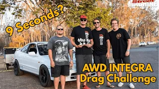 9 Second AWD Honda? - Street Machine Drag Challenge Day 3