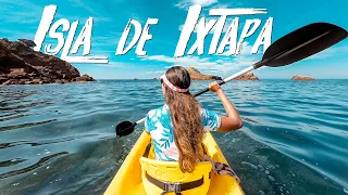 ISLA de AGUA CRISTALINA en IXTAPA I MARIEL DE VIAJE