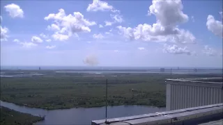 What It Looked Like From KSC's VAB Roof - SpaceX Falcon 9 CRS-7 Launch