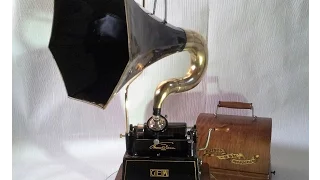 PHONOGRAPH EDISON GEM 1905 REPAIR / RENOVATION