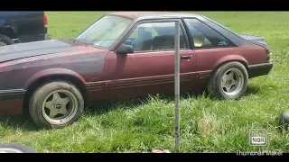 1987 Foxbody mustang rear spring upgrade, "Lesjöfors cargo springs"  from Rock Auto