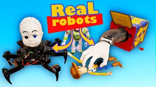 How to Turn Real Robots into Toy Story Toys