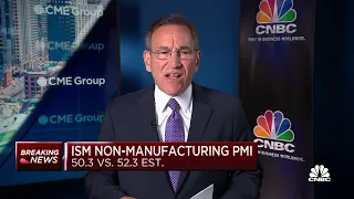 May ISM Non-Manufacturing PMI Index fell to 50.3