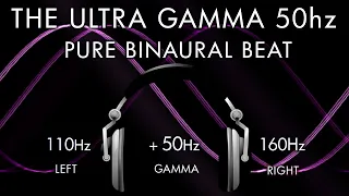 The Ultra Gamma 50hz - 1hr Pure Binaural Beat Session at ~(50Hz)~ Intervals