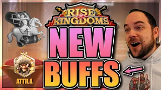 Attila buff soon! [major quality of life update coming] Rise of Kingdoms