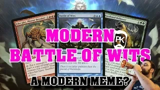 BATTLE OF WITS - Modern Horizons Will Change MTG Forever? Deck Tech and Gameplay