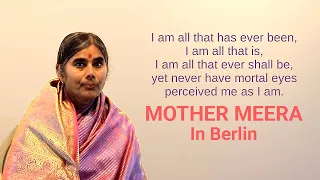 Mother Meera in Berlin