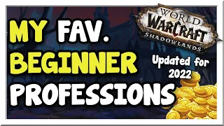 My Top 5 Beginner Crafting Professions in 2022 | Patch 9.2 | Shadowlands | WoW Gold Making Guide