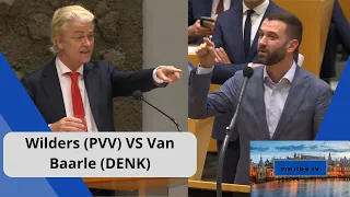 Wilders (PVV) VS Van Baarle (DENK): "Nederland gaat TEN ONDER als Timmermans aan de macht komt!"