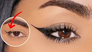 Why This is my Favorite HOODED Eyes Winged Liner!