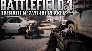 Operation Swordbreaker - Battlefield 3 Gameplay NO HUD (No Commentary) Mission 1