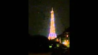 Twinkling Eiffel Tower
