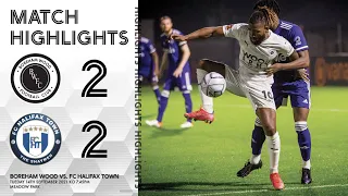 HIGHLIGHTS | Boreham Wood 2-2 FC Halifax Town