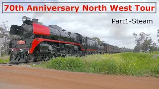 Steam locomotive R766 -70th Anniversary North West Tour 09/22