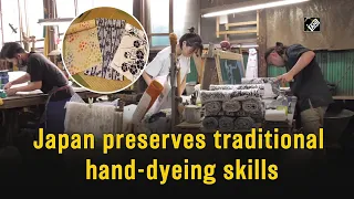 Japan preserves traditional hand-dyeing skills