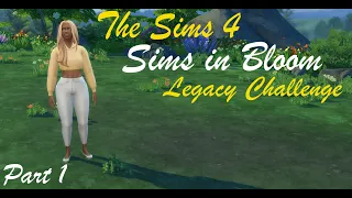 Daisy’s Fresh Start - Sims 4 Sims in Bloom Legacy Challenge Part 1