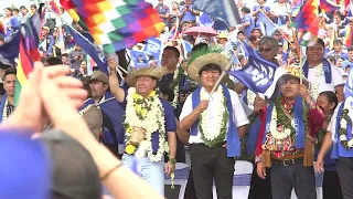 Evo Morales critica manejo económico en aniversario de su partido | AFP