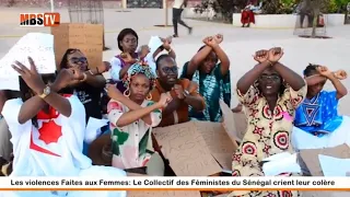 Les violences Faites aux Femmes Le Collectif des Féministes du Sénégal crient leur colère