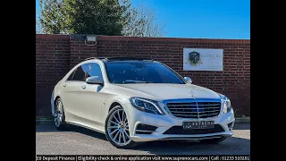 2017 MERCEDES-BENZ S CLASS SALOON 3.0 S500LE V6 8.8KWH AMG LINE (EXECUTIVE) G-TRONIC+ EURO 6 (S/S)