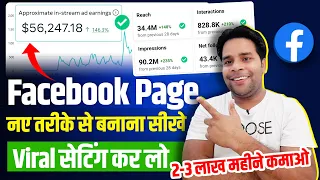 Facebook Page Kaise Banaye💰| Facebook Se Paise Kaise Kamaye ? | How To Create Facebook Page