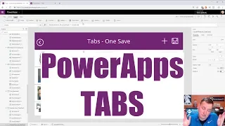 PowerApps Tabbed Form