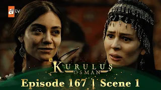 Kurulus Osman Urdu | Season 2 Episode 167 Scene 1 | Tumhare kya maqsaat tha!